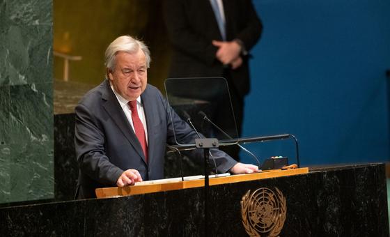 El Secretario General de la ONU, António Guterres, informa a la Asamblea General sobre la iniciativa ONU80.